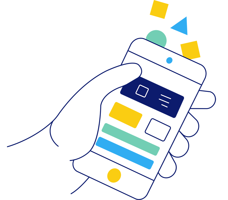illustration click energy Generate your new energy system